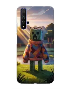 Чохол для Huawei Honor 20 з картинкою «Кріпер у светрі»