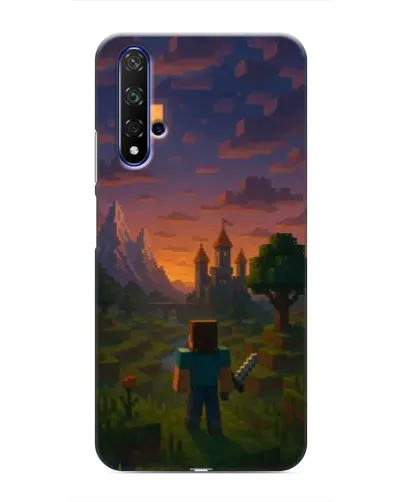 Чохол для Huawei Honor 20 з картинкою «Стів біля вежі» Чохол для Huawei Honor 20 з картинкою «Стів біля вежі»