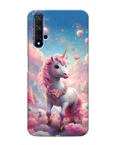 Чехол для Huawei Honor 20 с картинкой «Единорог среди облаков» Чехол для Huawei Honor 20 с картинкой «Единорог среди облаков»