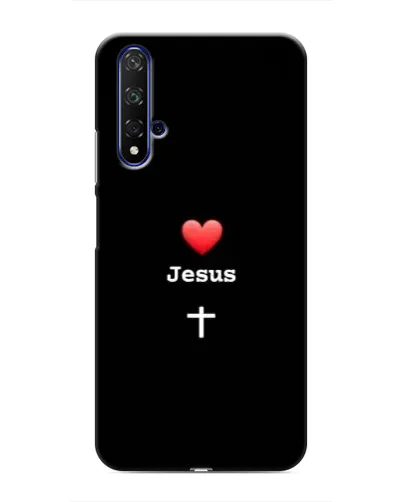Чохол для Huawei Honor 20 з картинкою «Серце - Jesus» Чохол для Huawei Honor 20 з картинкою «Серце - Jesus»