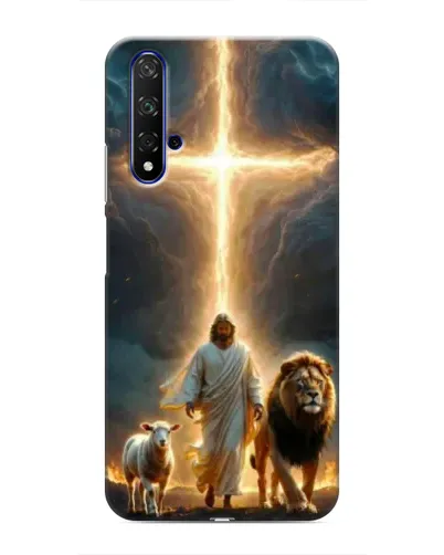Чохол для Huawei Honor 20 з картинкою «Лев Юди та Світло» Чохол для Huawei Honor 20 з картинкою «Лев Юди та Світло»