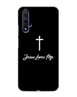 Чохол для Huawei Honor 20 з картинкою «Ісус любить тебе»