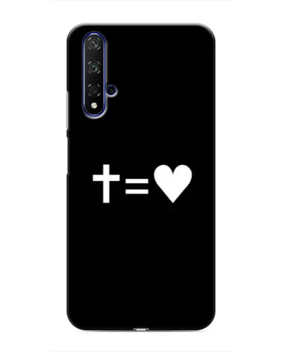 Чохол для Huawei Honor 20 з картинкою «Хрест та Серце» Чохол для Huawei Honor 20 з картинкою «Хрест та Серце»