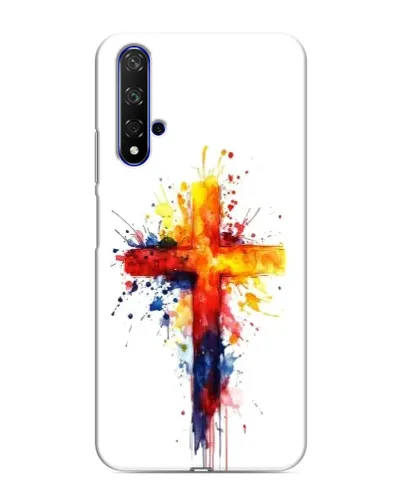 Чохол для Huawei Honor 20 з картинкою «Акварельний хрест» Чохол для Huawei Honor 20 з картинкою «Акварельний хрест»