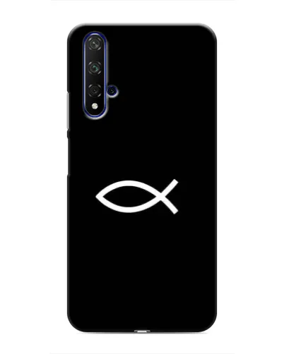 Чехол для Huawei Honor 20 с картинкой «Символ рыбы Jesus» Чехол для Huawei Honor 20 с картинкой «Символ рыбы Jesus»