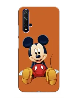 Чехол для Huawei Honor 20 с картинкой «Микки отдыхает»