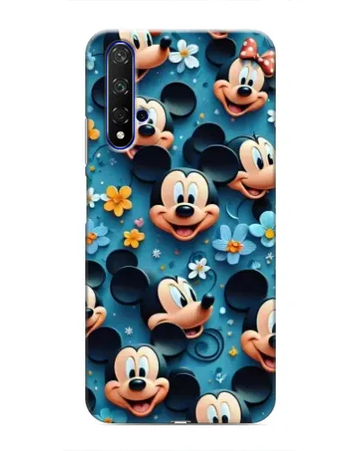 Чехол для Huawei Honor 20 с картинкой «Паттерн Микки и Минни» Чехол для Huawei Honor 20 с картинкой «Паттерн Микки и Минни»