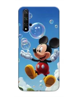 Чехол для Huawei Honor 20 с картинкой «Mickey и мыльные пузыри» Чехол для Huawei Honor 20 с картинкой «Mickey и мыльные пузыри»
