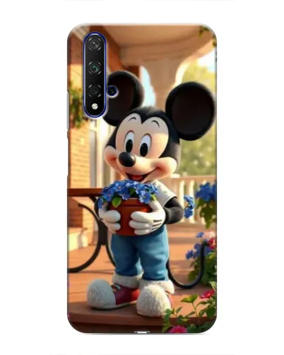 Чехол для Huawei Honor 20 с картинкой «Микки садовод» Чехол для Huawei Honor 20 с картинкой «Микки садовод»
