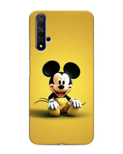 Чехол для Huawei Honor 20 с картинкой «Микки на желтом» Чехол для Huawei Honor 20 с картинкой «Микки на желтом»