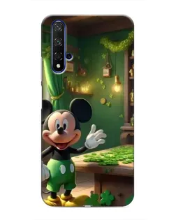 Чехол для Huawei Honor 20 с картинкой «Микки в мастерской»