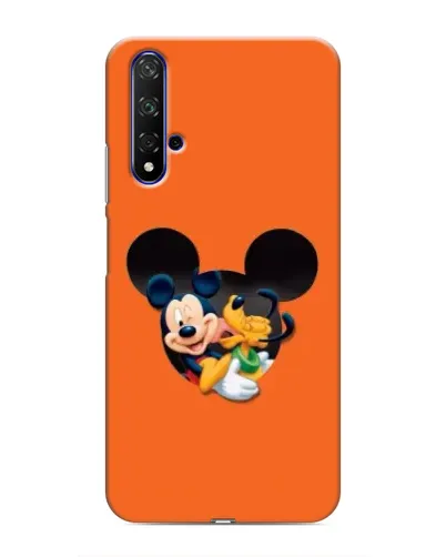 Чехол для Huawei Honor 20 с картинкой «Сердце Микки Минни» Чехол для Huawei Honor 20 с картинкой «Сердце Микки Минни»