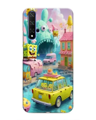Чехол для Huawei Honor 20 с картинкой «Монстр-трак приключения»