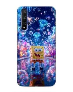 Чехол для Huawei Honor 20 с картинкой «Неоновый океан»