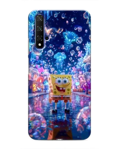 Чехол для Huawei Honor 20 с картинкой «Неоновый океан»