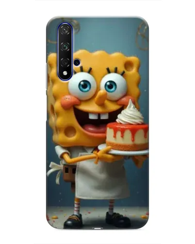 Чехол для Huawei Honor 20 с картинкой «Повар Спанч Боб»