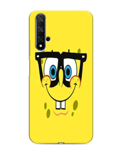 Чехол для Huawei Honor 20 с картинкой «Минималистичный Спанч Боб» Чехол для Huawei Honor 20 с картинкой «Минималистичный Спанч Боб»