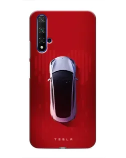 Чохол для Huawei Honor 20 з картинкою «Tesla Top View» Чохол для Huawei Honor 20 з картинкою «Tesla Top View»