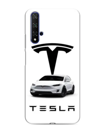 Чохол для Huawei Honor 20 з картинкою «Tesla White Style»