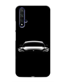 Чохол для Huawei Honor 20 з картинкою «Фари Tesla Night»