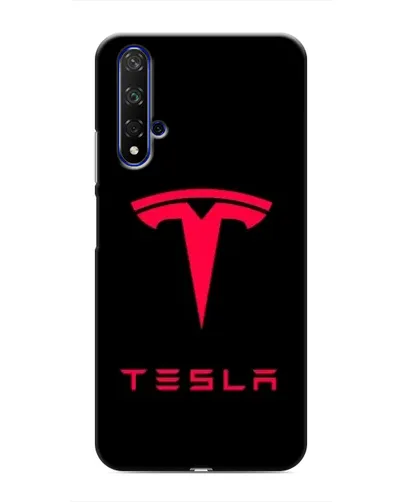 Чохол для Huawei Honor 20 з картинкою «Tesla Red Logo»