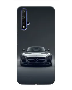 Чохол для Huawei Honor 20 з картинкою «Mercedes на чорному»
