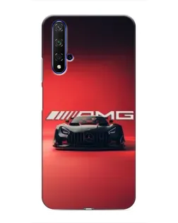 Чохол для Huawei Honor 20 з картинкою «Mercedes AMG — червона лінія»