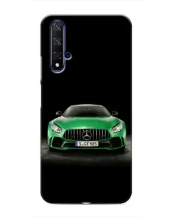 Чохол для Huawei Honor 20 з картинкою «Mercedes — неоновий лого»