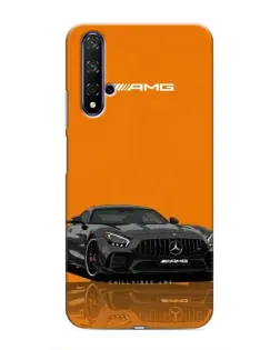 Чохол для Huawei Honor 20 з картинкою «Помаранчевий Mercedes AMG»