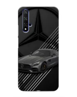 Чохол для Huawei Honor 20 з картинкою «Mercedes AMG — графіка»