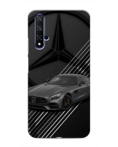 Чохол для Huawei Honor 20 з картинкою «Mercedes AMG — графіка»