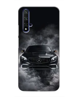 Чохол для Huawei Honor 20 з картинкою «Mercedes у диму»
