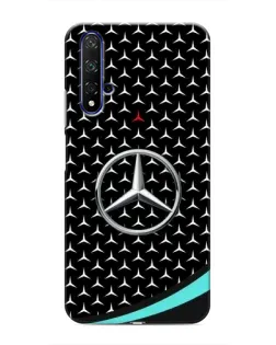 Чохол для Huawei Honor 20 з картинкою «Mercedes — бірюзовий акцент»