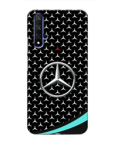 Чохол для Huawei Honor 20 з картинкою «Mercedes — бірюзовий акцент»