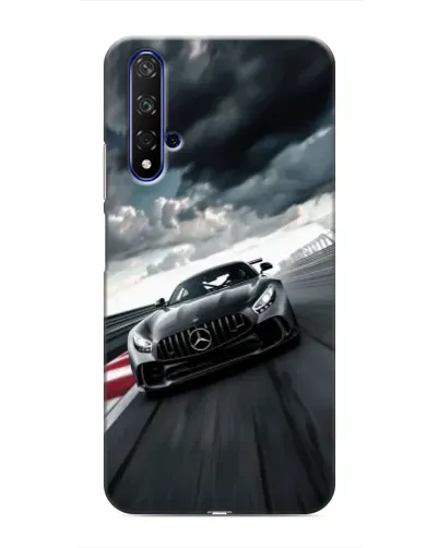Чохол для Huawei Honor 20 з картинкою «Гоночний Mercedes AMG»