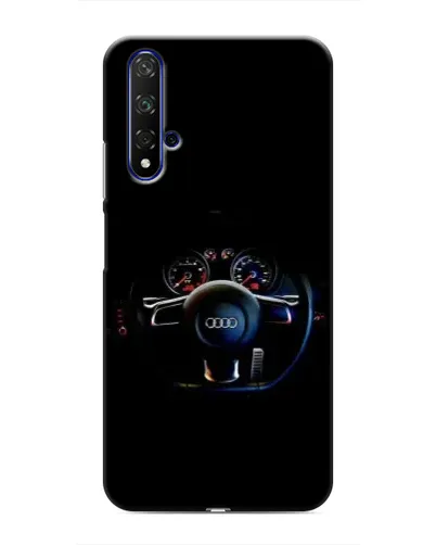 Чохол для Huawei Honor 20 з картинкою «Салон Audi — кермо»
