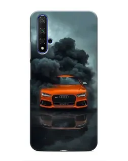 Чохол для Huawei Honor 20 з картинкою «Audi у хмарах диму» Чохол для Huawei Honor 20 з картинкою «Audi у хмарах диму»
