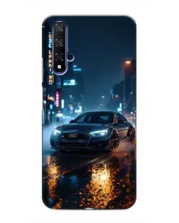 Чохол для Huawei Honor 20 з картинкою «Нічне місто та Audi» Чохол для Huawei Honor 20 з картинкою «Нічне місто та Audi»