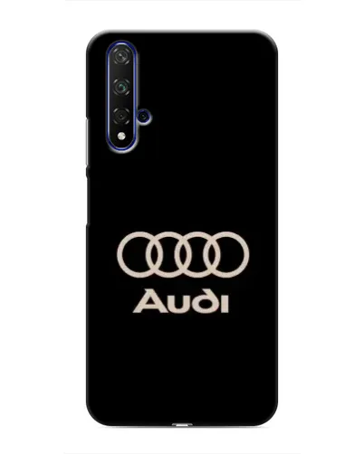 Чохол для Huawei Honor 20 з картинкою «Audi — золотий логотип»