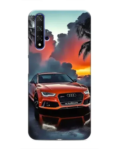 Чохол для Huawei Honor 20 з картинкою «Audi — захід сонця»