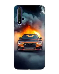 Чохол для Huawei Honor 20 з картинкою «Audi у вогняному диму» Чохол для Huawei Honor 20 з картинкою «Audi у вогняному диму»