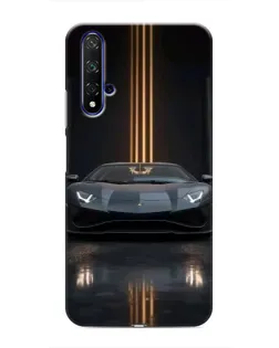 Чохол для Huawei Honor 20 з картинкою «Lamborghini золоті лінії» Чохол для Huawei Honor 20 з картинкою «Lamborghini золоті лінії»