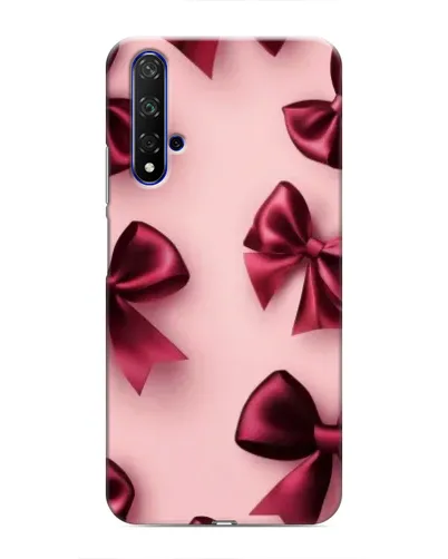 Чохол для Huawei Honor 20 з картинкою «Бордовий атлас»