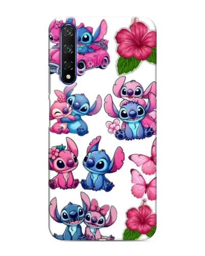 Чохол для Huawei Honor 20 з картинкою «Стікери Stitch та Angel» Чохол для Huawei Honor 20 з картинкою «Стікери Stitch та Angel»