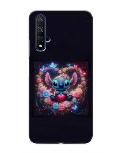 Чохол для Huawei Honor 20 з картинкою «Stitch у квітах» Чохол для Huawei Honor 20 з картинкою «Stitch у квітах»