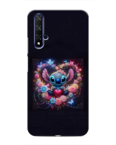 Чохол для Huawei Honor 20 з картинкою «Stitch у квітах» Чохол для Huawei Honor 20 з картинкою «Stitch у квітах»