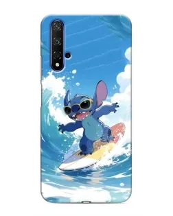 Чохол для Huawei Honor 20 з картинкою «Стіч на хвилі» Чохол для Huawei Honor 20 з картинкою «Стіч на хвилі»