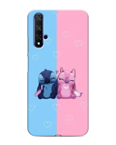 Чохол для Huawei Honor 20 з картинкою «Stitch та Angel Love» Чохол для Huawei Honor 20 з картинкою «Stitch та Angel Love»