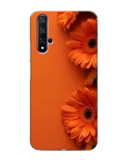 Чохол для Huawei Honor 20 з картинкою «Помаранчеві гербери» Чохол для Huawei Honor 20 з картинкою «Помаранчеві гербери»