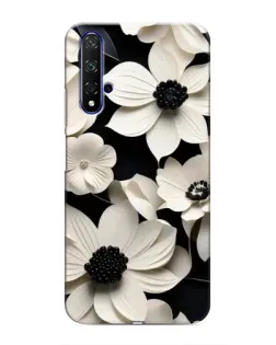 Чохол для Huawei Honor 20 з картинкою «Об'ємні білі квіти» Чохол для Huawei Honor 20 з картинкою «Об'ємні білі квіти»